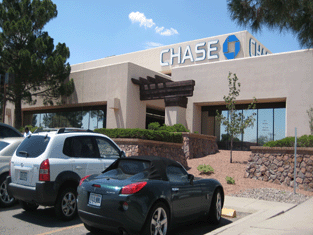 Chase Montana Building in El Paso